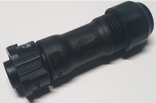 [J9] 4 pole X lock Amphenol connector